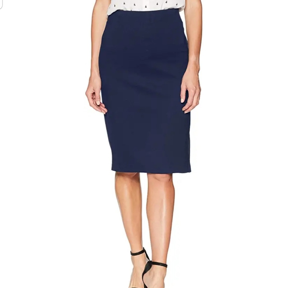 Black Pencil Skirt by ECI New York Pull On